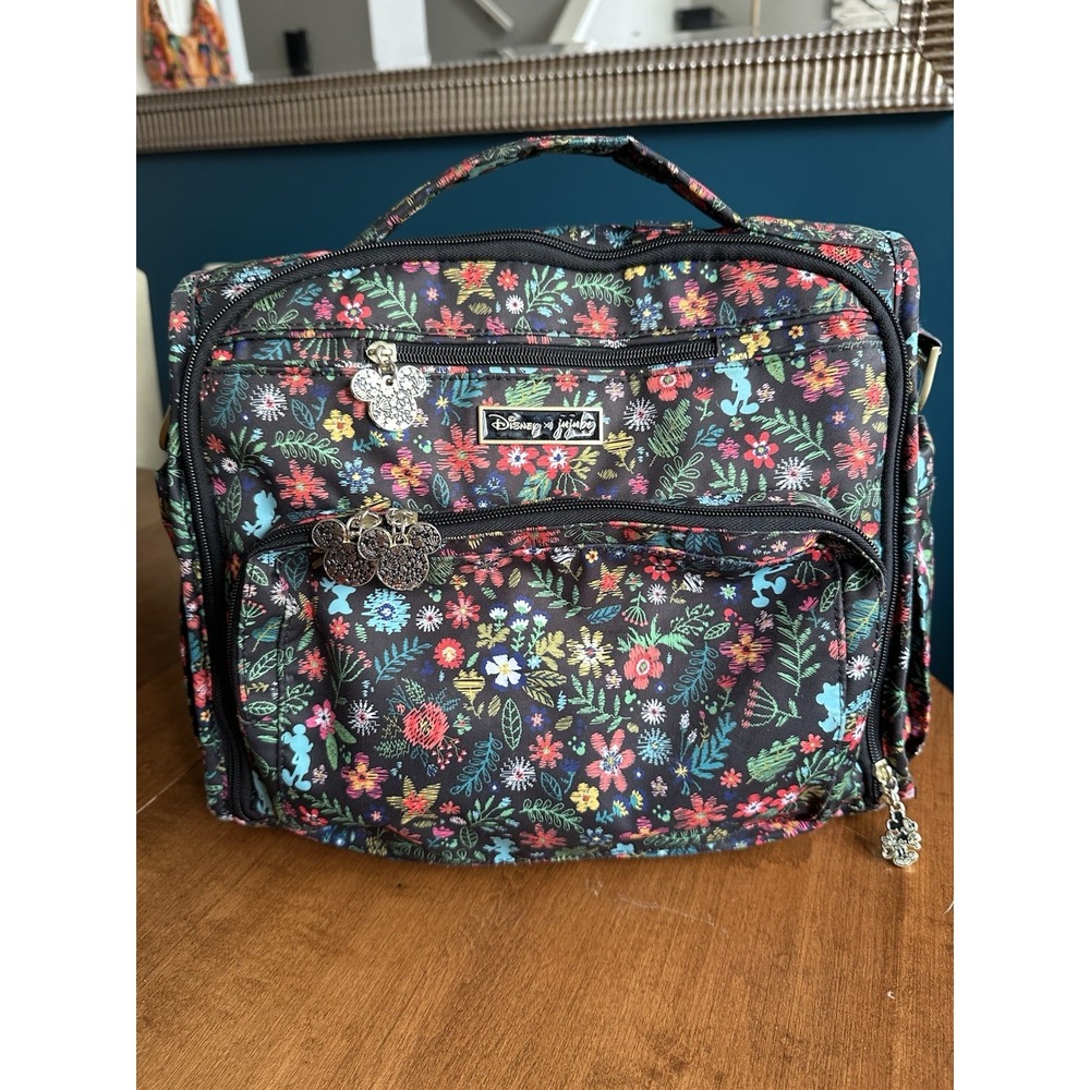 JuJuBe Disney Mickey Mouse Amour des Fleurs Be Diaper Bag Backpack & Pad